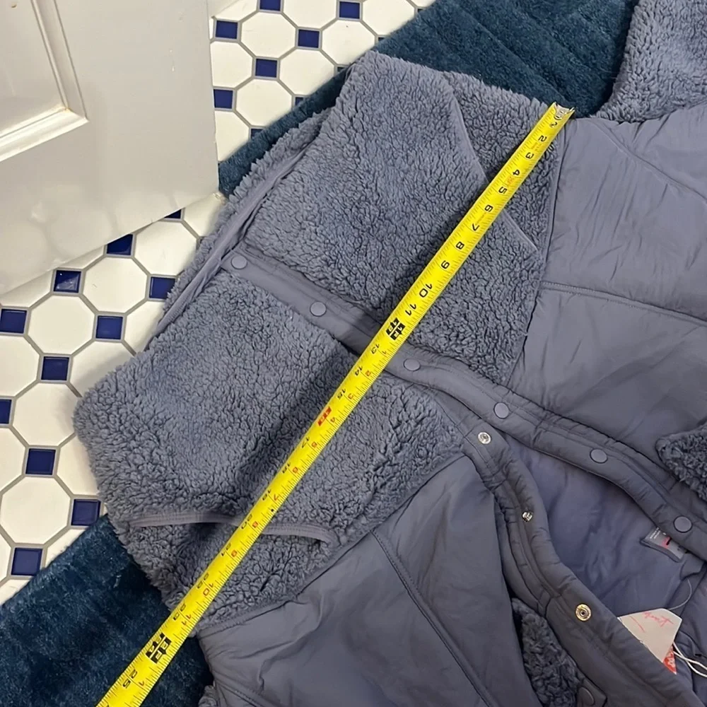 NWT Free People Adventure Awaits Fleece Jacket Size XS